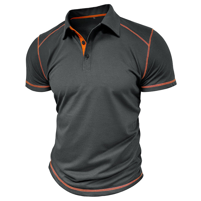 Jacky - Men's Summer Colorblock Polo Shirt