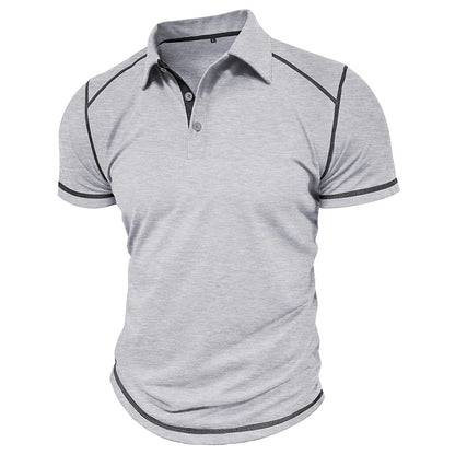 Jacky - Men's Summer Colorblock Polo Shirt
