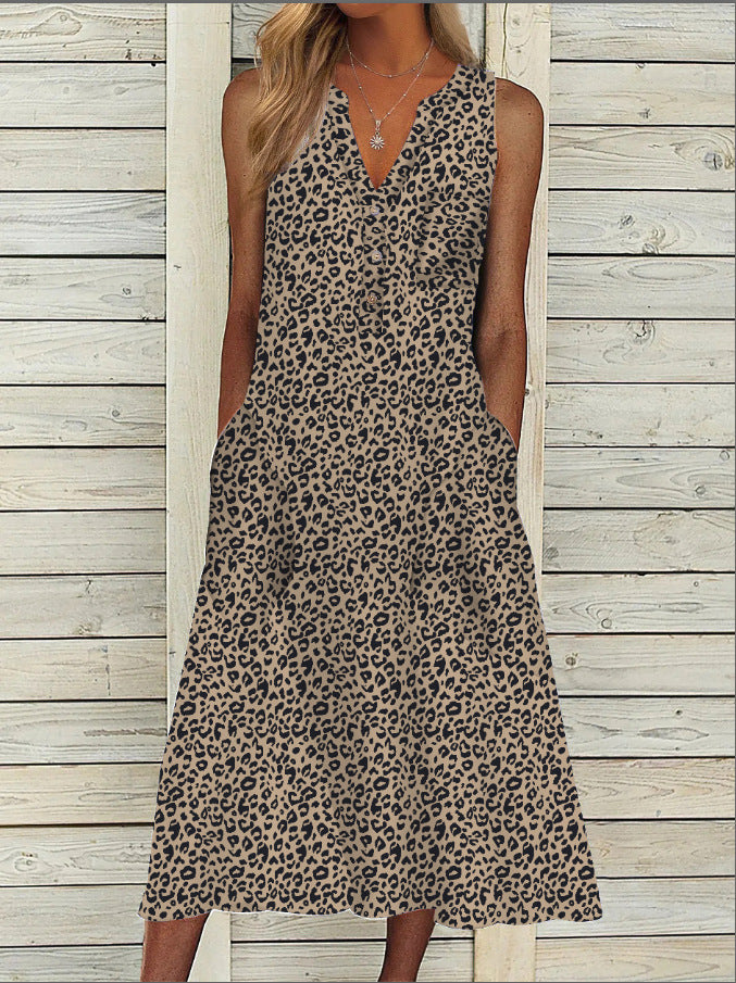 Jenny - Summer Striped Dress with Pockets
