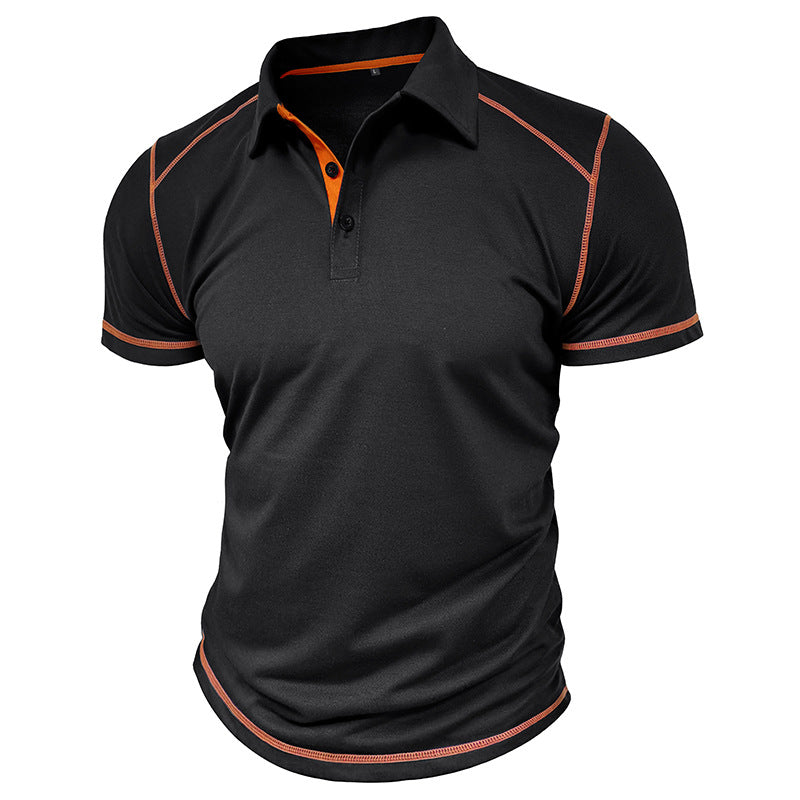 Jacky - Men's Summer Colorblock Polo Shirt