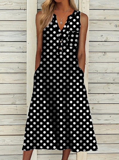 Jenny - Summer Striped Dress with Pockets