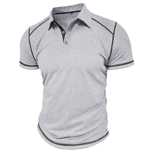 Jacky - Men's Summer Colorblock Polo Shirt