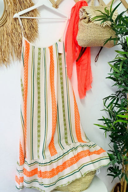 Luna - Bohemian Print Loose Summer Dress for Women