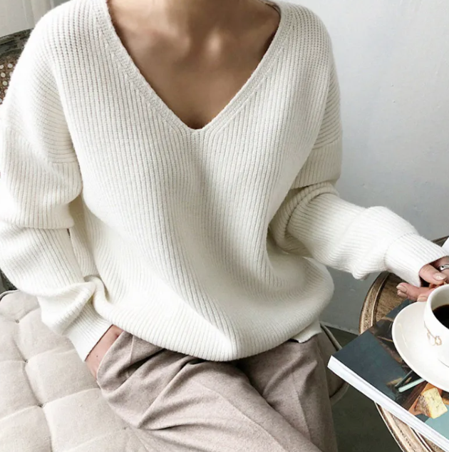 Joana - Casual Cotton Oversized Shirt