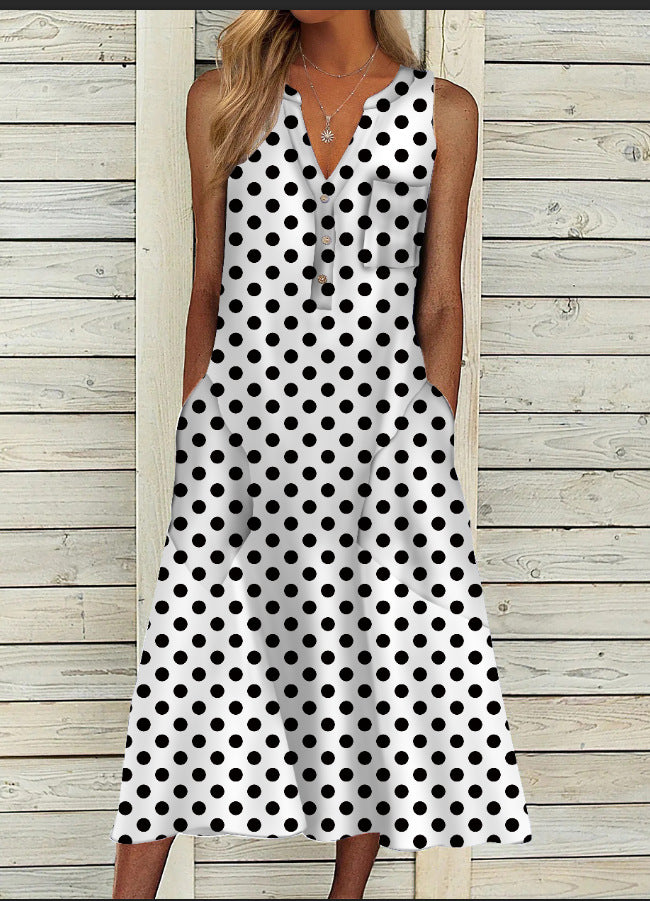 Jenny - Summer Striped Dress with Pockets