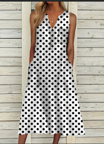 Jenny - Summer Striped Dress with Pockets