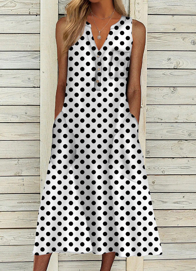 Jenny - Summer Striped Dress with Pockets