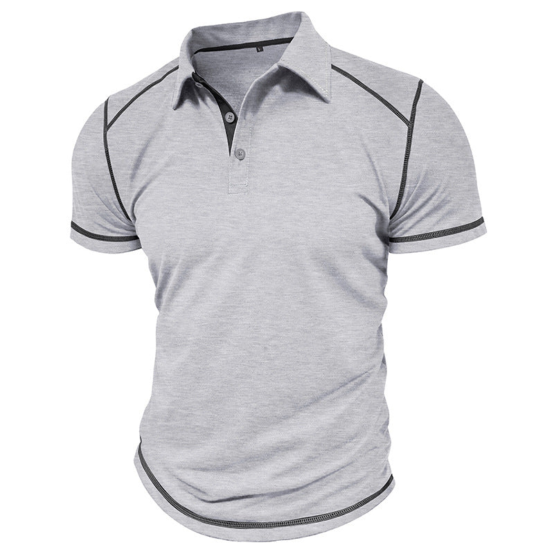 Jacky - Men's Summer Colorblock Polo Shirt