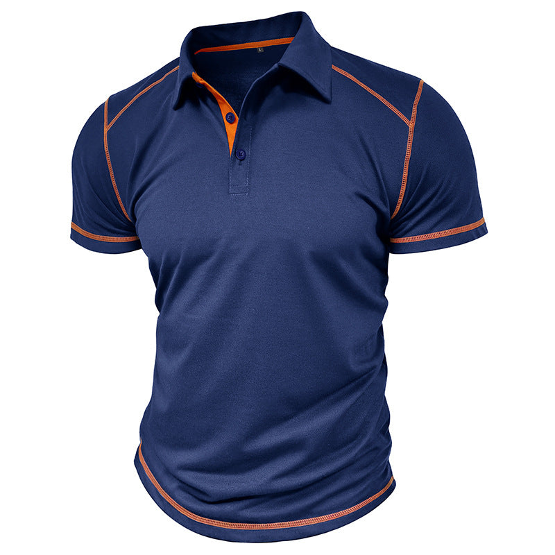 Jacky - Men's Summer Colorblock Polo Shirt